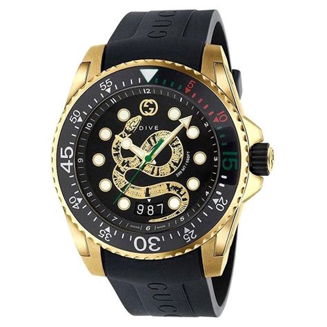 gucci replica snake watch|gucci snake dive watch.